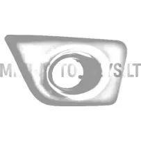 Labā priekšējā miglas luktura turētājs (melns) Ligier IXO 1