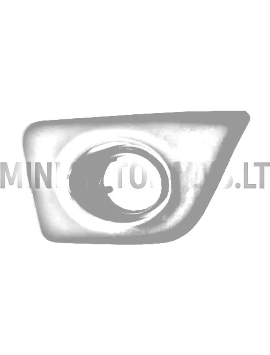 Kreisās puses miglas luktura turētājs (melns) Ligier IXO 1