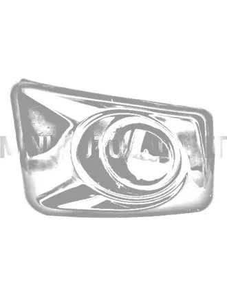 Dekoratīvs pārsegs bez priekšējā kreisā miglas luktura Ligier JS50