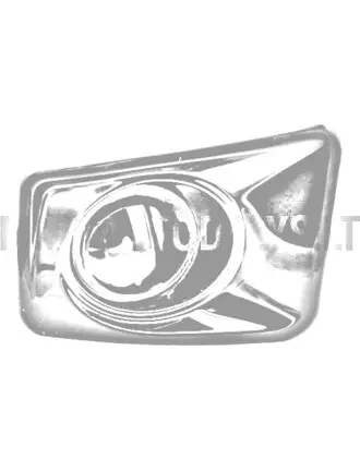 Dekoratīvs pārsegs bez miglas luktura priekšējais labais Ligier JS50