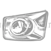 Dekoratīvs pārsegs bez miglas luktura priekšējais labais Ligier JS50