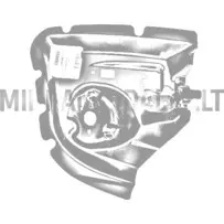 Priekšējā labā miglas luktura turētājs Ligier JS50/JS50L Ph2/Ph3