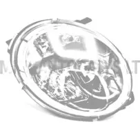 Labais priekšējais lukturis Microcar MGO 4 / MGO 5 / Dué 3 (melns)