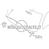 Priekšējā vējstikla tīrītāja svira Ligier JS50 / JS50L Ph1