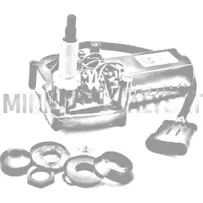 Priekšējā vējstikla tīrītāja motors Ligier JS50 / JS50L Ph2