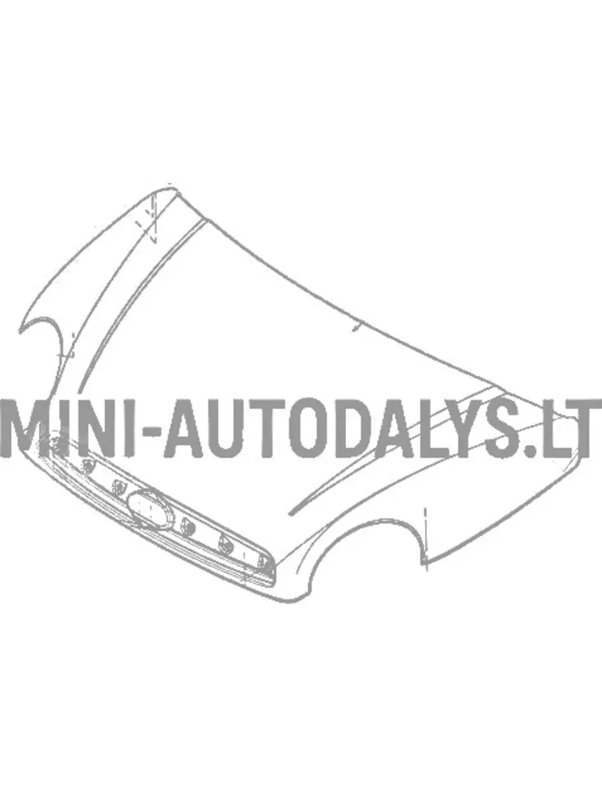 Pārsegs Microcar MGO4 / Due3 (Toledo sarkans)