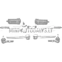 Stūres kolonnas komplekts "Aixam Emotion / Ambition" (M14)