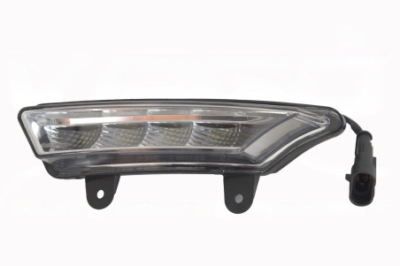 Dienas gaismas lukturi priekšā kreisajā pusē Aixam Sensation