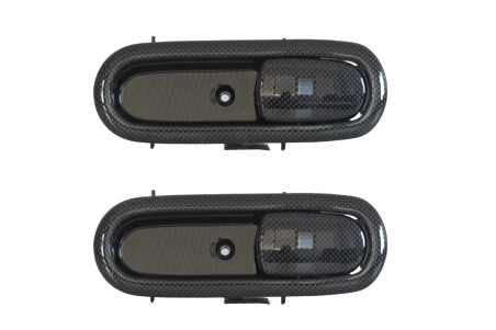 Iekšējais durvju rokturis "Aixam" (melns)