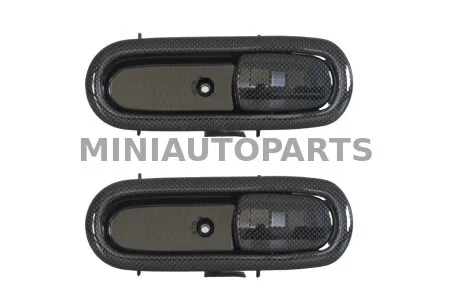 Iekšējais durvju rokturis "Aixam" (melns)