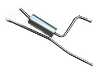 Microcar MC2 aizmugurējais trokšņa slāpētājs