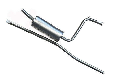 Microcar MC2 aizmugurējais trokšņa slāpētājs