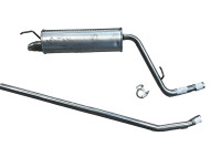 Aizmugurējais trokšņa slāpētājs Aixam Sensation / Emotion