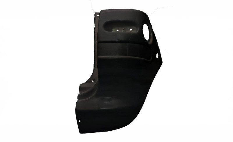 Aixam 400.4 aizmugurējā bufera labais stūris