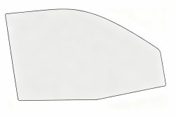 Labās puses durvju stikls JDM Albizia / Abaca