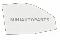 Labās puses durvju stikls JDM Albizia / Abaca