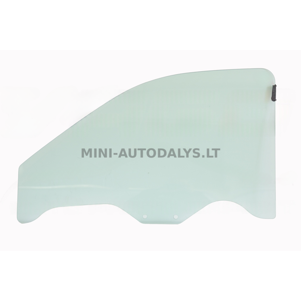 Microcar MGO / Ligier JS60 kreisās puses durvju stikls