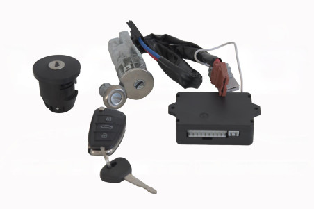 Slēdzeņu komplekts + tālvadības pults Aixam VISION / SENSATION