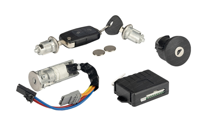 Slēdzenes komplekts + tālvadības pults + vadības bloks Ligier JS56