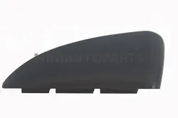 Kreisās puses spoguļa pārsegs aixam melns Minauto