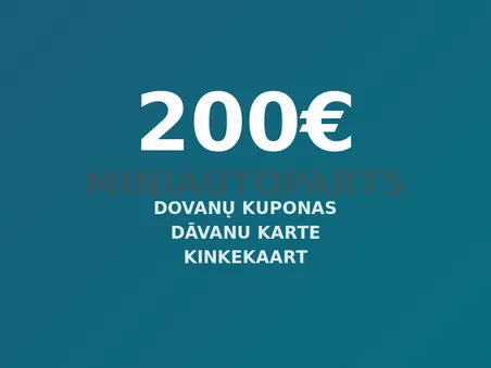 Dāvanu karte 200€