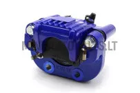 Zilais priekējais kreisais bremžu suports Aixam Sensation / Emotion / Ambition