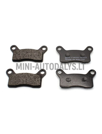 Aizmugurējo bremžu kluču komplekts Casalini / Bellier