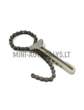 Eļļas filtra knaibles ar ķēdi