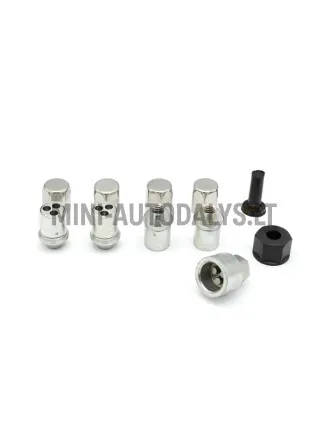 Riteņu aizsardzības pret zādzību skrūvju komplekts M10x1,5