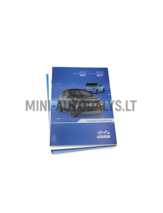 Lietošanas instrukcija Ligier JS60 (holandiešu valodā)