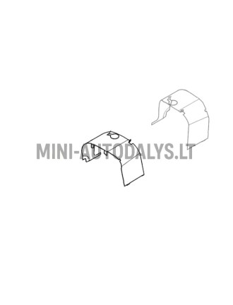 Iekšējais spārns / dubļusargs priekšējais labais Microcar MGO1 / MGO2 / Ligier JSRC