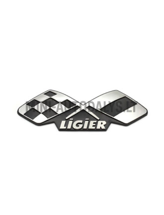 Emblēma ar logotipu priekšējam buferim aizmugurējais vāks Ligier JS60 / Myl