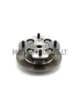 Bremžu disks + priekšējā riteņa rumba "Microcar Virgo" (Ø 170 mm)