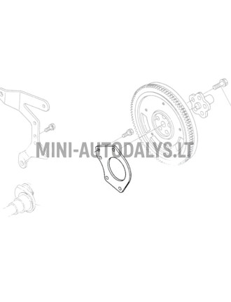 Startera plāksne Aixam Kubota Z402 / Z482