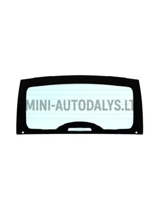 Aizmugurējais stikls Microcar MC1 / MC2 #17033 | Mini Auto Parts