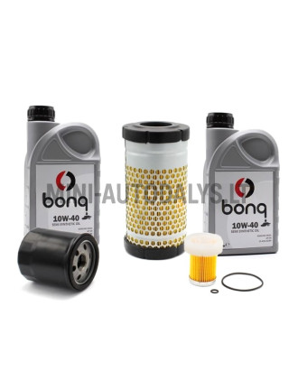 Filtru komplekts Aixam Kubota Z482 + 2 litri motoreļļas