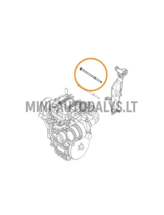 Skrūve pārnesumkārbai Ligier / Microcar M10x240