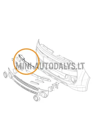 LED josla priekšā labajā pusē Microcar MGO3 / MGO4