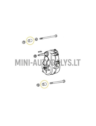 Aizpildīšanas tvertnes turētāji "Aixam" (26 / 12,5 / 11 ALU)