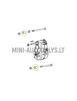 Aizpildīšanas tvertnes turētāji "Aixam" (26 / 12,5 / 11 ALU)