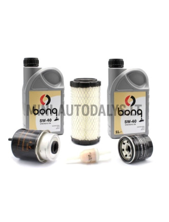 Filtru komplekts Lombardini 442 / 492 / 480 DCI + 2 litri motoreļļas