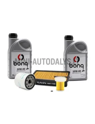 Filtru komplekts Aixam Kubota Z402 + 2 litri motoreļļas