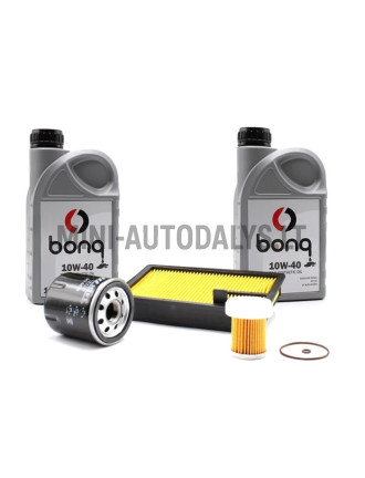 Filtru komplekts Aixam Kubota Z402 + 2 litri motoreļļas