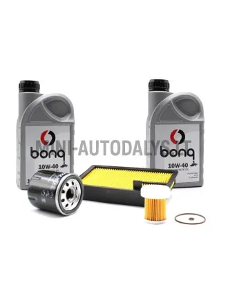 Filtru komplekts Aixam Kubota Z402 + 2 litri motoreļļas