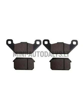 Aizmugurējo bremžu kluču komplekts Chatenet