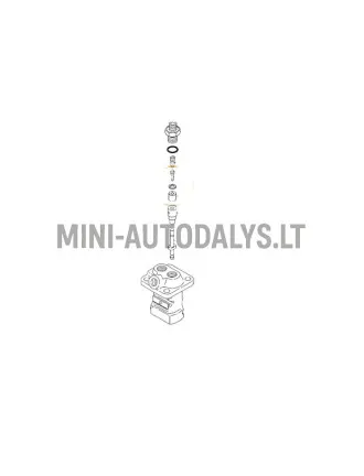 Yanmar Degvielas iesmidzināšanas vārsts