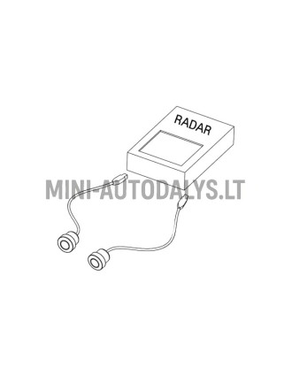 Parkošanās sensori JDM Aloes / Roxsy