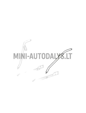 Priekšējā rāmja kreisās puses caurule Aixam MEGA 2