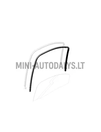 Logu vadotnes gumija labā Microcar MGO / M8