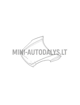 Dzinēja pārsegs Ligier JS50 / JS50L Ph1